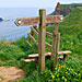 Cleveland Way long distance walk around the North Yorkshire Moors and coast