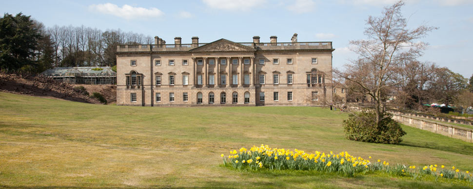 wentworth castle in south Yorkshire - a stately home