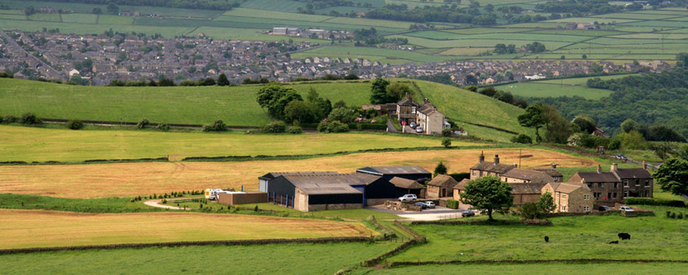 Huddersfield from Castle Hill