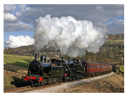 go back in time with a ride on a steam train in yorkshire on holiday